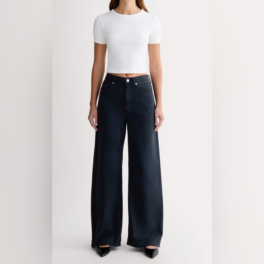 Everlane Midnight Wide-Leg Jeans
